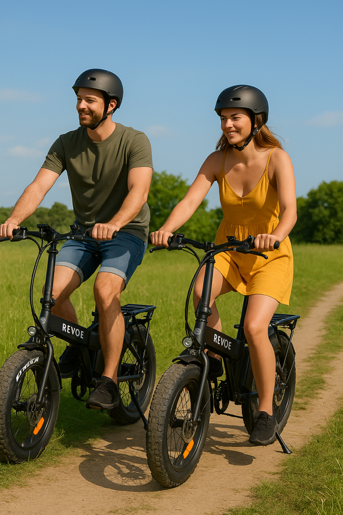 Revoebike páros szabadban